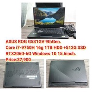 ASUS ROG G531GV 9thGen.Core i7-9750H