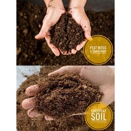 READY STOCKS l Sphagnum Peat Moss Moss Peat Substrate Made In Germany for planting gardening soil su