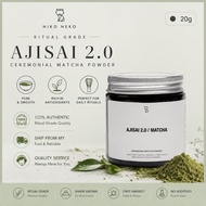 NIKO NEKO/Matcha-AJISAI 2.0 20g Perfect for desserts and coffee