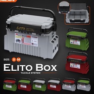 ELITO TACKLE BOX 6L dan 12L BOX PANCING BOX UMPAN PANCING