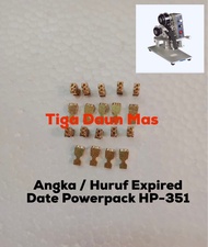 Angka Coding Expired Date Powerpack HP-351