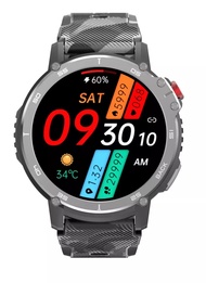 ZZOOI C22 Smart Watch Men Bluetooth Call 1.6 Inch HD Screen 4G Memory 400mAh Heart Rate Healthy Sport Fitness Bracelet Smartwatch