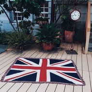 🇬🇧英國國旗地毯 沙發巾 野餐巾 掛布 裝飾 英倫 裝飾 英國國旗 UK 紅藍白 米國 萬用毯 桌巾 桌布