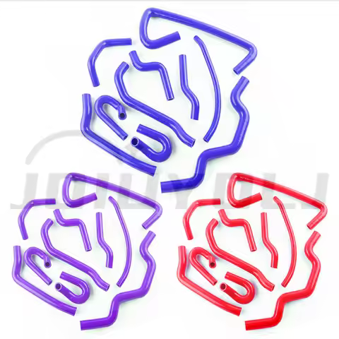 Blue For Renault Clio /Williams R19 16S/16V F7P 1.8L 1988-1997 Silicone Radiator Hose