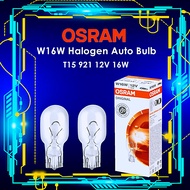 Osram 10pcs Set T15 921 W16W 12V 16W Brake Signal Light Bulb