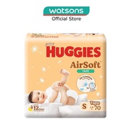 HUGGIES Airsoft Tape Size S (for 4kg to 8kg) 70s