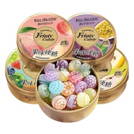 Candy Imported Hard Sugar Flower/ Guandong Kiss Delicias Fruity Candy Vit C 60 Gr Passion Fruit, Pea