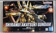 HG akatsuki shiranui 曉 不知火裝備， Gundam seed  決鬥閃電高逹 burl blitz gundam， 吉姆 GM