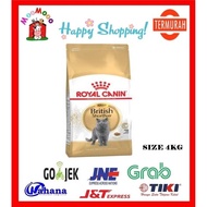 ROYAL CANIN ADULT BRITISH SHORTHAIR 4KG - MAKANAN KUCING ORIGINAL