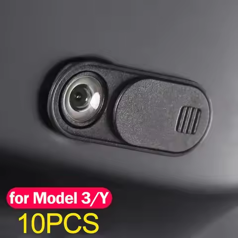1-10Pcs Webcam Cover For Tesla Model 3 ModelY Car Camera Cover Blocker Privacy Protector Phones Lapt