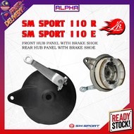 SM SPORT 110 R SM SPORT 110 E Rear Hub Wheel Cover / Rear Brake Hub Panel / Tutup Hub Belakang with 