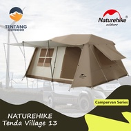 TENDA Village 13 Tent NATUREHIKE 5-8P CNH22ZP004 Camping Tent Automatic Outdoor Camping Villa Tent
