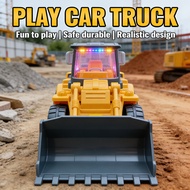 Engineering Car Construction Bulldozer Excavator Toy Truck Backhoe Play Vehicles on Ride