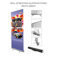 Bunting Stand Sahaja | Roll Up Bunting Stand only (Aluminum & Economy)