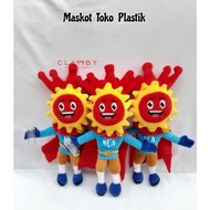 PROMO Boneka MAskot NCA Toko Plastik Papua | Maskot Custom