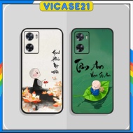 Oppo A77S Case with Peace of Mind Calligraphy Super Beautiful