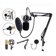 Microphone condenser BM800 full set Bonkyo with cantilever brackets Microphone for PC Phone Karaoke 
