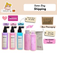 Needs Keratin Hair Spray Serum Berry Blast Shampoo Treatment