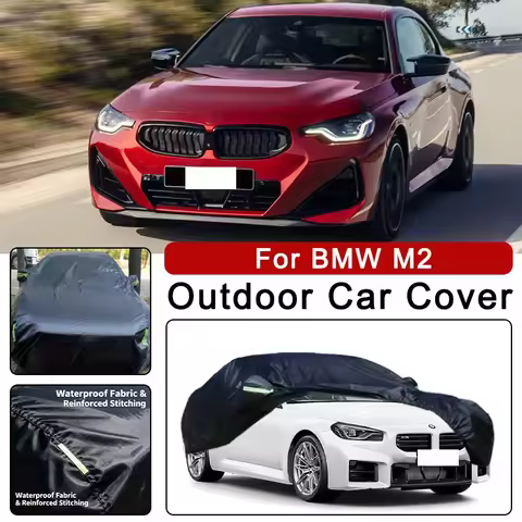 Outdoor Car Cover Waterproof Dustproof UV Sun Protection, Full Car Protector Exterior Accessories Fo