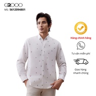 G2000 Men's White Long Sleeve Shirt