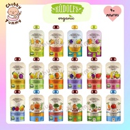 Rudolfs Organic Baby Food Puree Porridge Pouches for 4 months+ to 8 months+