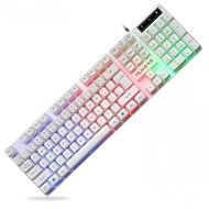 Milang K 6 Luminous Keyboard Wired US B Back Game Home Office Desktop Computer Notebook