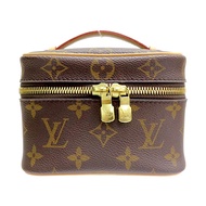 棕色 原花帆布 Nice Nano 手提包 化妝包【LOUIS VUITTON LV 路易威登】 M44936