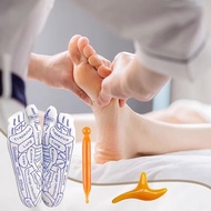 Foot massage acupoint diagram, sock massage and health care meridian diagram, socks