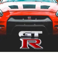 1 ✿ Metal GTR Logo NISSAN GTR 3D modified split Car Auto Decorative Rear Trunk Emblem Badge Sticker 