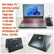 Msi Alpha 15Gaming LaptopRZ-3750H