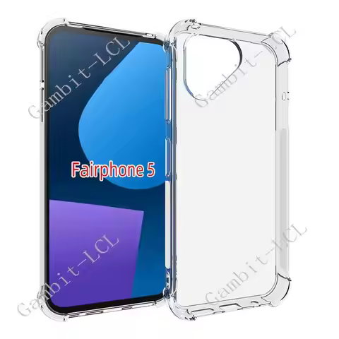 For Fairphone 5 Fairphone5 6.46" 2023 Silicone Smartphone Phone Protective Back Shell Soft TPU Case
