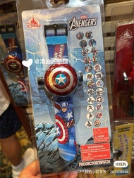 HKDL香港迪士尼投影手錶兒童手錶裝飾手錶玩具/Iron man/Mickey mouse/spider man多款