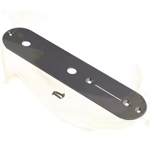 Metal Electric Guitar Control Plate with Screws for Fender Telecaster Electric Guitar
