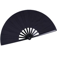 [CB] In stock black ring fan pure kung fu 1 foot 33cm, there are 2 kinds of covers to choose from 33