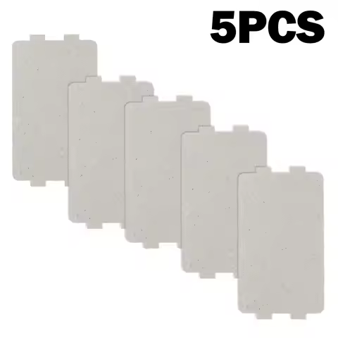 5pcs Microwave Oven Mica Sheet Wave Guide Waveguide Cover Sheet Plate Universal For Hair Dryer Toast