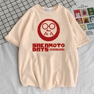 Sakamoto Days top tees teen Comfortable 80s streetwear anime Breathable korean clothes t shirt 2000s
