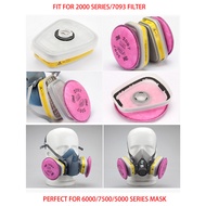 Suitable for 2Pcs 502 603 6200 7502 6800 Mask Filter 5N11 Dustproof 5N11CN 6200 75002 2097 2091 6001