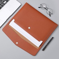 A4 File Bag b5 Leather Waterproof Storage File Bag A5 Data File Bag A6 Portable Invoice Bag