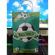 Soccer Lootbag Free customize Name Age