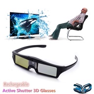 Rechargeable Active Shutter 3D Glasses for ALL DLP Projector