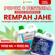 Pupuk Topfarm / Pupuk Tanaman Jahe / Pupuk Semprot Rempah Jahe / Pupuk Pelebat Jahe / Pupuk Booster