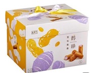 盛香珍 - 醇韻雙味脆捲禮盒450g #獨立包裝 #花生脆捲 #芋頭牛奶脆捲