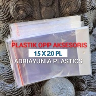 OPP Plastic Accessories 15 x 20 cm Perlis - Opp Plastic 15x20 Display Seal