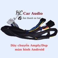 Android screen Amplifier/Dsp adapter, amplifier/dsp plug to connect Android screen