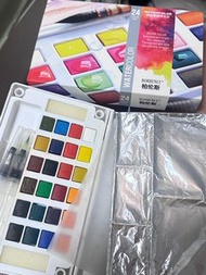 24色固體水彩