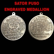 SATOR AREPO TENET OPERA ROTAS (ENGRAVED MEDALYON)