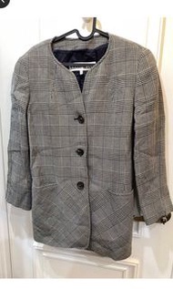 Cerruti 1881 black & white suit jacket 黑白長西裝外套