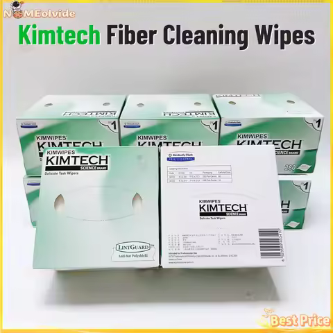 Kimwipes Kimperly Wipes Optical Import Wiping Fiber KIMTECH Cleaning Paper