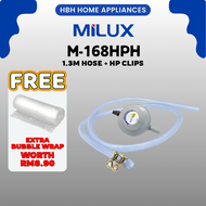 Milux Gas Regulator | M168HPH | M188CS | Sirim Approved | 1.3M | 1.5M | Safety