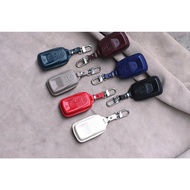 Vinfast E34, VF E34, electric car key case VFE34, VF6, VF7, VF8, VF9 Handmade hand-stitched French e
